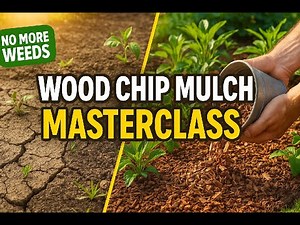 Wood Chip Mulch Masterclass 🌲 Stop Weeds, Save Water, Protect Your Soil! #Mulch #soilamendment