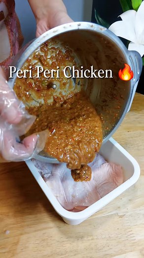 Peri Peri Chicken Thighs with Garlic and Brown Sugar