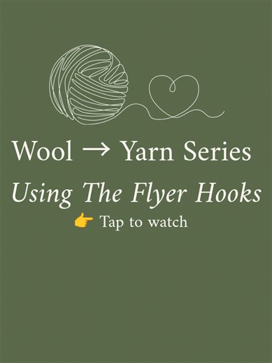 Guiding the yarn across the bobbin keeps it filling evenly. It makes plying easier later and helps keep the take-up steady as the bobbin gets heavier — one of those small spinning habits that pays off. #yarnlovers #fiberart #spinningwheel #spinningyarn #yarntok