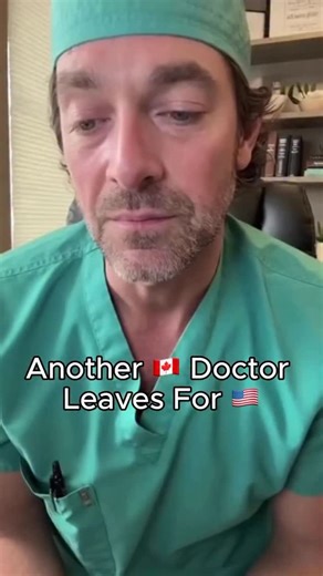 Mat Piche on Instagram: "Doctors are leaving 🇨🇦 for 🇺🇸😳"