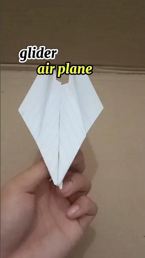 How to make glider plane #tips #tutorial