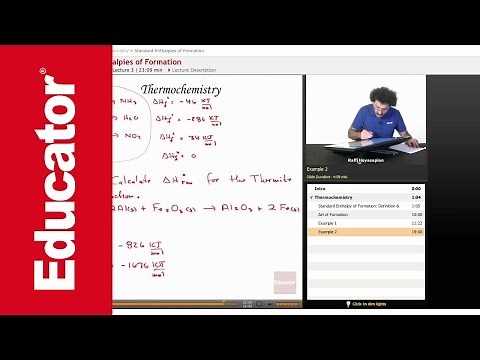 Change in Enthalpy of Thermite Reaction | AP Chemistry