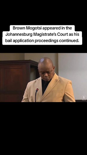 Brown Mogotsi bail hearing continues in Johannesburg court