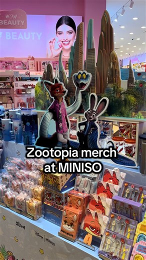 MINISO has lots of Zootopia cups and food containers! Who’s your favourite character? #myminisoca #minisoambassador #zootopia #disney #movie