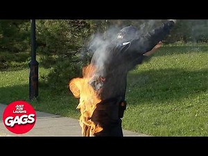 Hilarious Fake Explosion Prank 💥 | Just For Laughs Gags