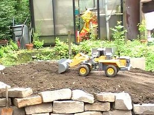 BIG RC CONSTRUCTION ZONE, RC BIG WHEEL LOADER. BIG RC EXCAVATOR HEAVY
