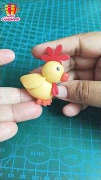 Farm animal series:Let's make an edible hen 🐥 #viralcakevideo #homebaker #viralreels #chickenrecipe