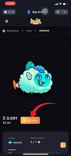 Tutorial How To Buy An Axie In Just 1 Minute !!!