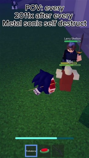 POV: Every 2011x after every metal sonic self destruct