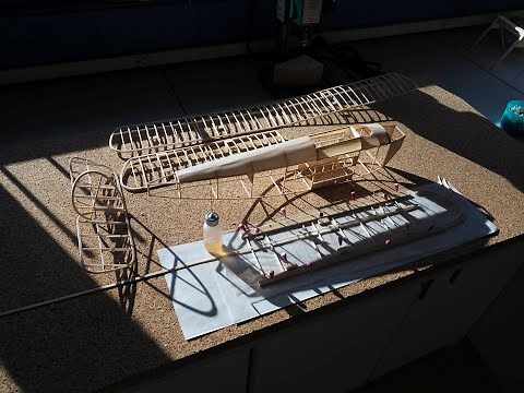 Assembling a Cork Board for Building Balsa Model Airplanes