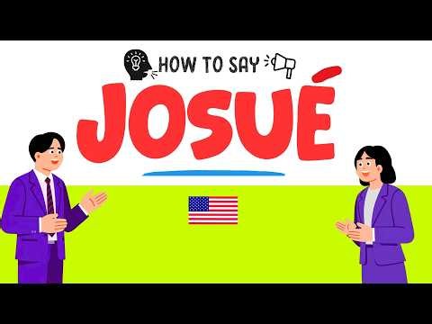How to Pronounce Josué (CORRECTLY)