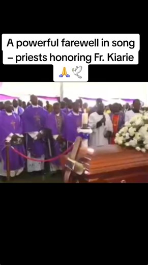 Honoring Fr. Kiarie: A Melodic Farewell