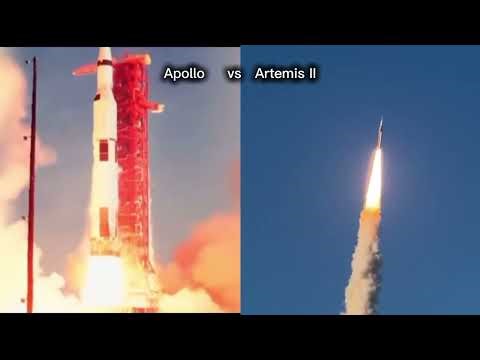 Apollo 11 vs Artemis II: Epic Side-by-Side Comparison – Launch to Lunar Destination