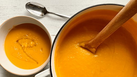 Coconut-Curry Butternut Squash Soup Recipe