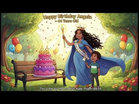 Happy Birthday Song for Angela ----44 years old