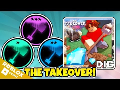 [EVENT] HOW TO GET THE NOOB, PRO, & MASTER BADGES IN DIG - ROBLOX