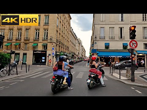 Driving on The Busy Parisian Streets | Chaotic Paris Drive | Summer 2023 [4K HDR]