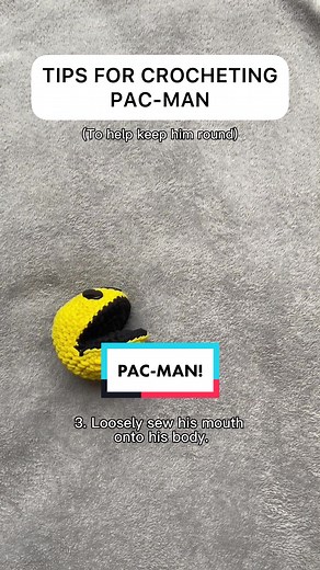 Crochet PAC-MAN & Friends: Woobles Tutorial