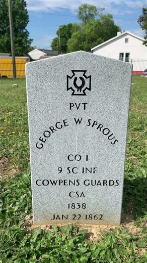 Grave Spotlight: The Grave of Privates George W. Sprous