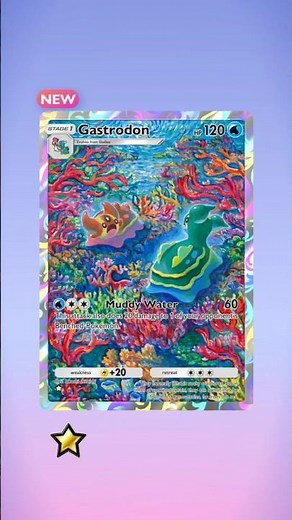 Gastrodon Full Art // Pokemon Pocket