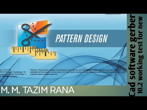 Gerber cad software 10.2 working.