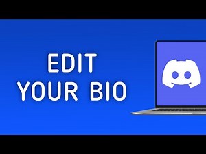 How to Edit Your Bio on Discord On PC (New Update)