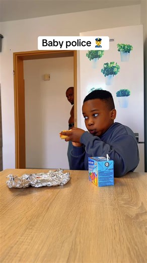 Funny Food Arrest Prank with Baby Police