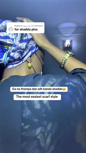 Replying to @زوجة زوجها just use the same method duk daya ne☺️😍#arewa__tiktok #headwraptutorial #scarftutorials