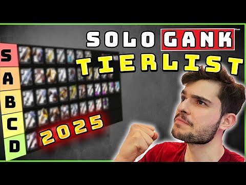 Solo Open World GANK Meta Tier list 2025 | Albion Online
