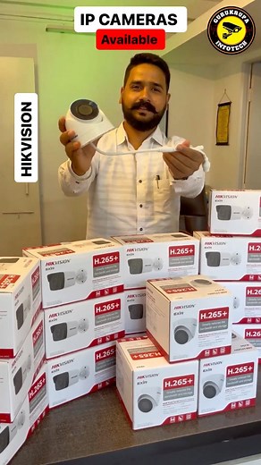 3.1K views · 3 comments | HIKVISION IP CAMERA AND NVR #Reels #hikvision #NVRDvr #ipcamera #iPhone15 | Gurukrupa Infotech | Facebook