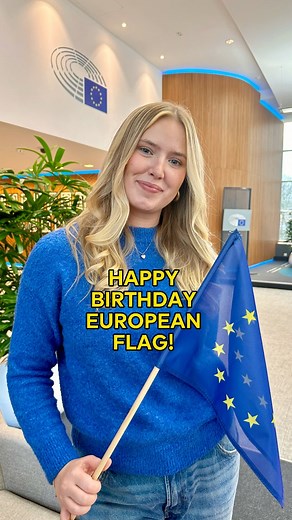 4.8M views · 6K reactions | Happy birthday European flag! Learn more about the history of our flag. | European Parliament | Facebook