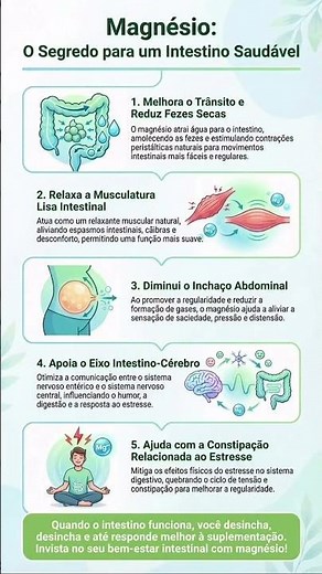 Sulfato de Magnésio (Sal Amargo): O Laxante Natural Mais Potente para Limpeza Intestinal