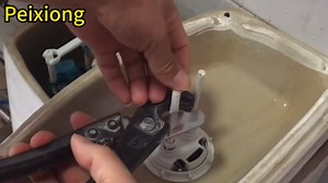 Toilet Tank Button Toilet Button Dual Push Flushing Toilet Button Flush Button Replacement with Thread Diameter (38mm/1.5 inch)