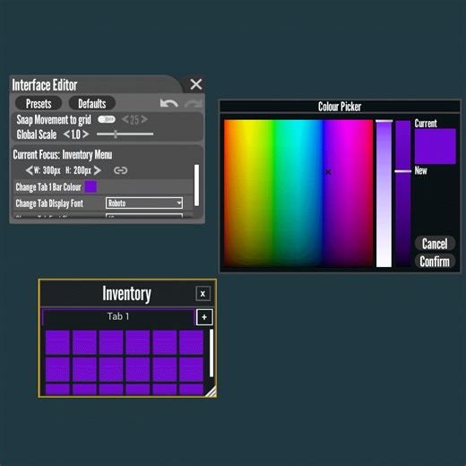 Modular User Interface System (GradEx22 Build) by OhDamnItsJam