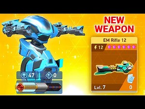 New Weapon - EM Rifle 12 with Killshot - Mech Arena