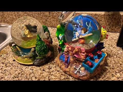 Filling or Topping off a Disney Musical Snow Globe DIY A Bugs Life