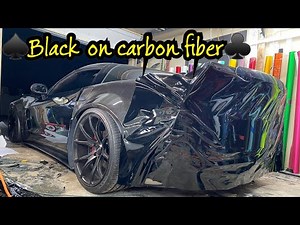 C6 Corvette: The new color makes this thing look so sinister!