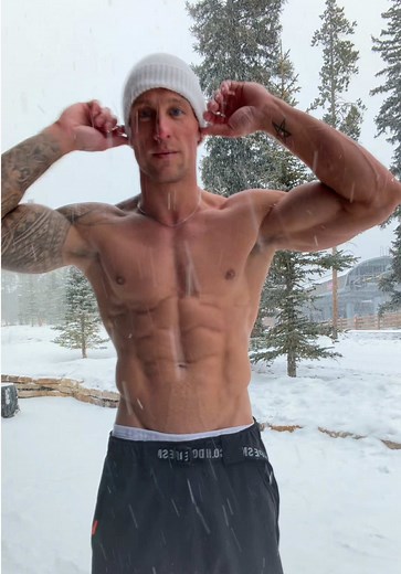 Dumping in Breck ❄️ | guy dumping mattress