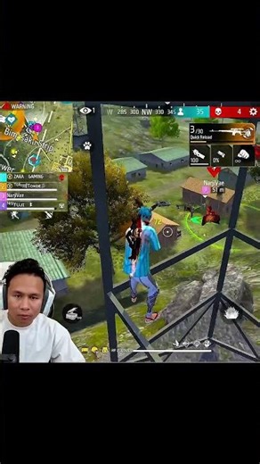 Free Fire 🔥 1v4 Clutch Gameplay | Raxon RRP FF #tondaegamer