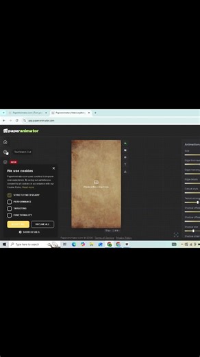 Cara membikin konten mengunakan paperanimator