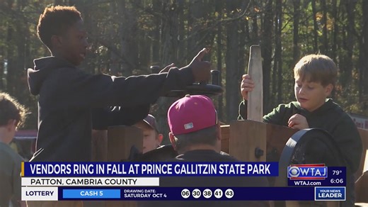 Thousands flock to Prince Gallitzin State Park for 45th annual Apple Cider Festival