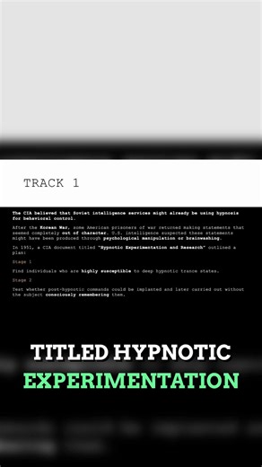CIA's Hypnosis Experiments: Implanting Commands