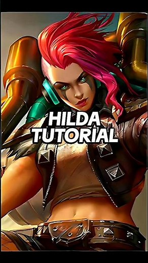 ✅ hilda tutorial combo skill mobile legends