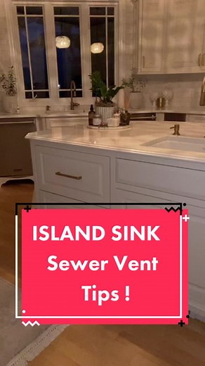 Sewer Venting Alternative for Island Sink