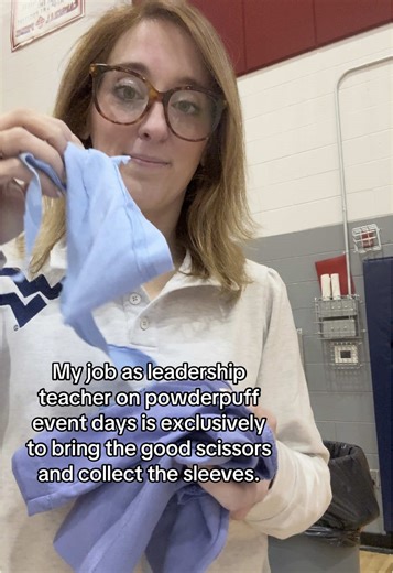 Teacher's Role in Powderpuff Volleyball Events