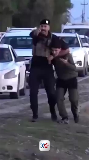 The Iraqi security forces in Kirkuk have attacked and arrested Kurdish youth who demanded the Kurdistan flag be raised on the Peshmerga statue Read More: https://kurdistan24.net/en/story/881925/kurdish-youth-rally-in-kirkuk-calls-for-kurdistan-flag-on-peshmerga-statue | Kurdistan24 English