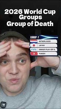 World Cup 2026: Group F – The Real Group of Death
