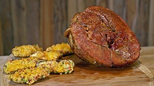 This tastes even better than it looks. Smoked Mustard & Brown Sugar Ham: http://bit.ly/2nnwzfT Smoked Twice Baked Potatoes: http://bit.ly/2oRPyMu | Camp Chef