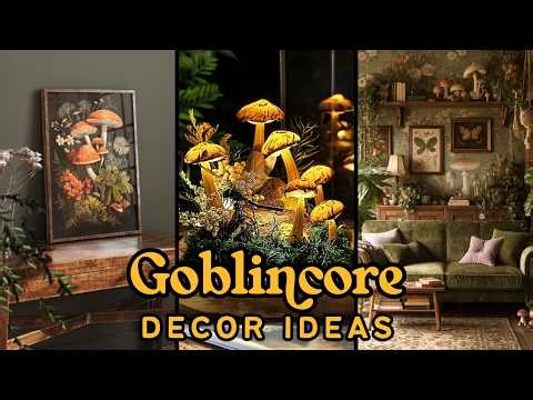 Goblincore Aesthetic Decor Ideas: Hot Goblin Summer Is Here, Let's Get Weird & Whimsical With It