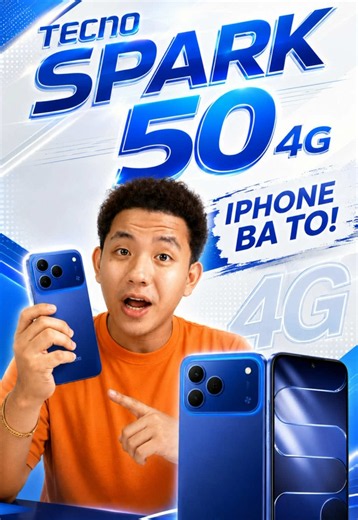 BAGONG BUDGET KING NA MUKHANG IPHONE?! #Iphone18 #Tecno #Spark504GReview